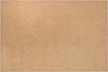 handmade Transitional Kafkaz Chobi Ziegler Brown Tan Hand Knotted RECTANGLE 100% WOOL area rug 10 x 14